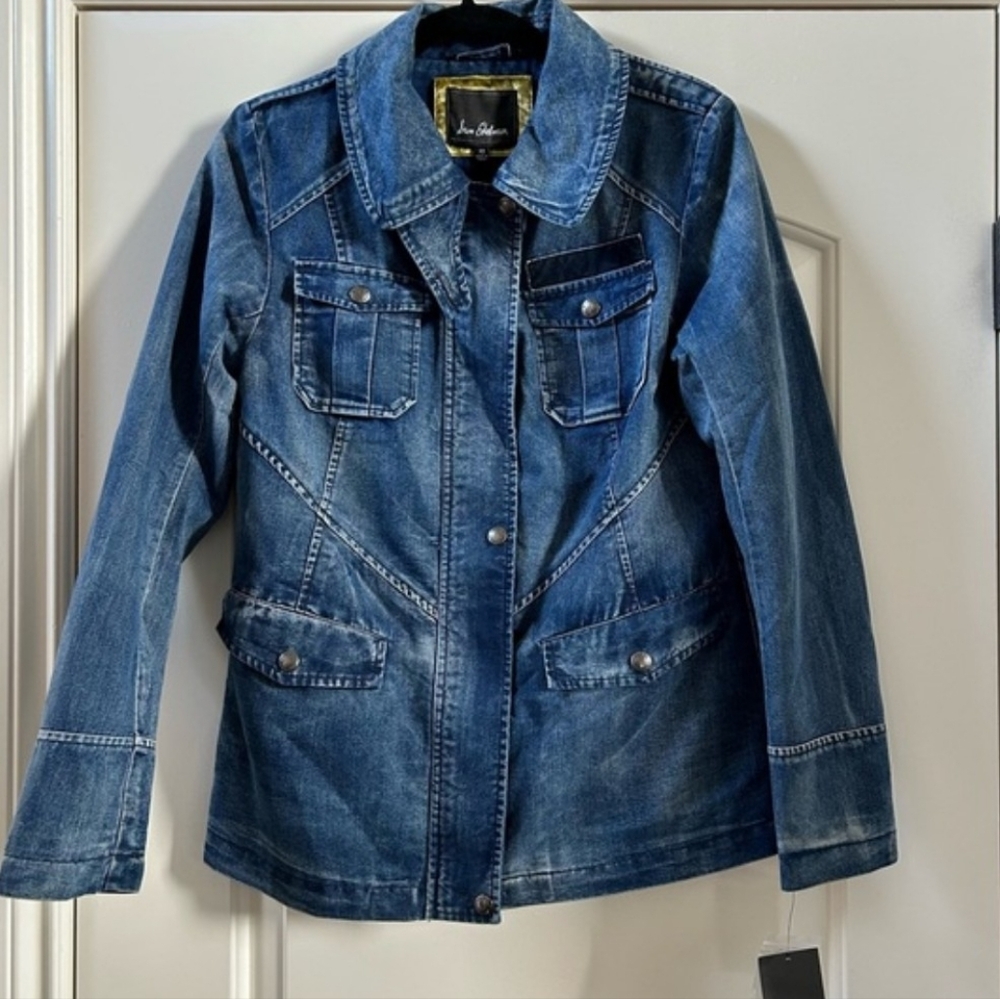 Sam Edelman Denim Jacket Size -L